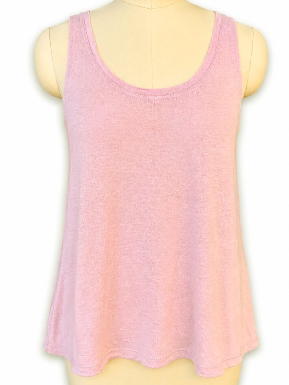 💋 Rebecca Minkoff Shell | Pink | Textured Linen Knit | XS | Very Lightweight